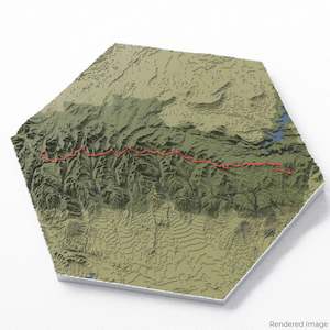 Featured: Uinta Highline Trail 3D Map