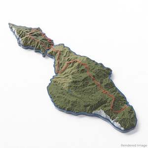 Featured: Trans Catalina Trail 3D Map