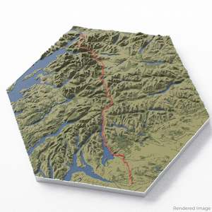 Featured: West Highland Way 3D Map