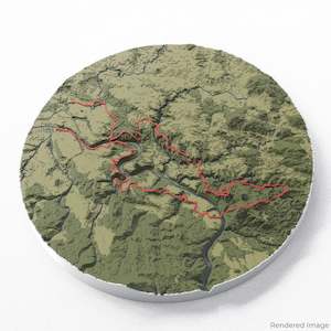 All: Malerweg Trail 3D Map