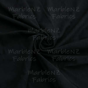 Black Solid 90cm - Bamboo Lycra