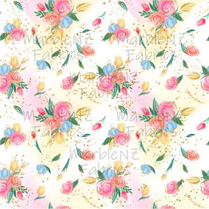 Lemon Floral - Cotton Lycra