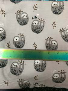 Cotton Lycra: Sloths - Cotton Lycra
