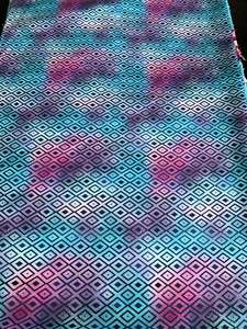 Woven: Iridescent Diamonds - Woven