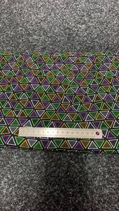 French Terry: Triangle stripe - French Terry