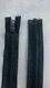Size 5 - Navy (Molded plastic) Open ended YKK Zipper