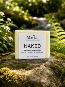 Bath Spa: Naked Bar | Grass-fed Tallow (Mini)