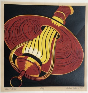 Products: Colin CokeRed Lamp1989 – Mariette Prints