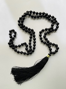 Products: MALA BEADS Black Tourmaline - Marigold and Amber
