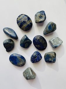 Lapis Lazuli Large Tumble Stones - Marigold and Amber