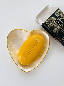 Products: Heart Dish - Marigold and Amber