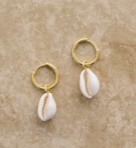 Products: Indigo + Wolfe, Maui Earrings - Marigold and Amber