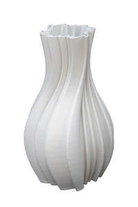 Flower Systems Louella Ceramic Vase Large - White
