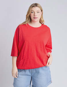 Elm Mazie Sweat - Poppy
