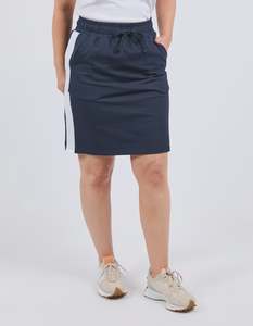 Elm: Elm Nico Fleece Skirt - Navy