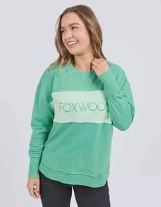 Foxwood: Foxwood Simplified  Tonal Crew - Green