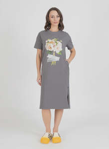 Federation: Federation Bebe Dress Peony's Ducted - Coal