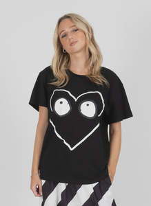 Federation Frankie Tee You have Mine - Black