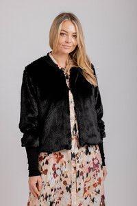 Jackets Jumpers Coats Vests: Mi Moso Maria Jacket - Black