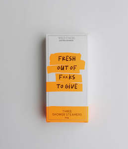 Ha Naturally Shower Steamers Pack of 3 - Fresh out of F*cks