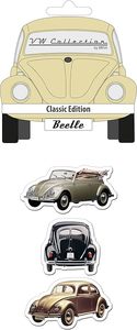 Artisanal Natural Life: Artisanal VW Bettle Magnet 3 pc Set in Blister Pack - Classic