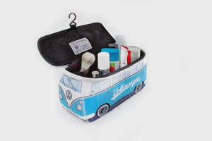 Artisanal VW T1 Bus 3D Neoprene Universal Bag - Turquoise