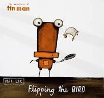 Image Vault: Image Vault Black Box Frame Tony Cribb - Flipping the Bird