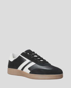 Footwear: Le Sansa Jasper Sneaker - Black/White