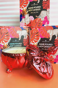 Augustine Candles: Augustine Scented Candle - Pink Salted Caramel & Vanilla