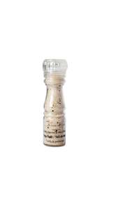 Herb Spice: Herb & Spice Gourmet Salt Truffle & Pepper Grinder