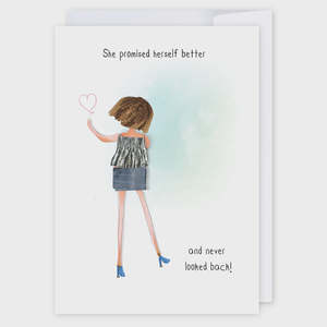 Icandy Cards: icandy Card - She promised herself better
