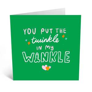 Little Global Card  - You Put the Twinkle in my Winkle