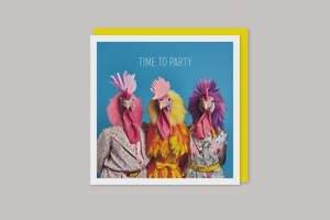 Image Gallery Coola Coola Card - Hens Time to Party