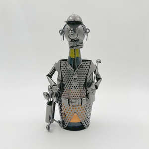 J M: J & M Wine Bottle Holder - Golf