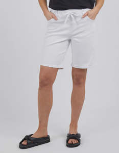 Foxwood: Foxwood Gabby Bermuda Short - White