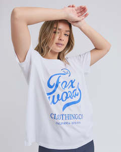 Foxwood California Tee - White