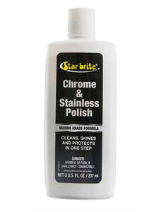 Cleaning Maintenance: Star Brite Chrome and Stainless Polish 236ml