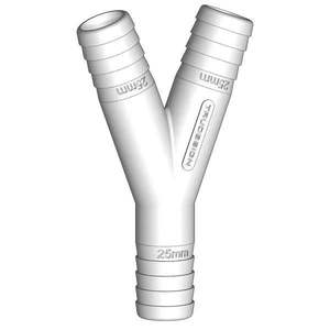 Plumbing: TruDesign Y Connector - 25mm