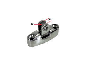 Sailing Rigging: Marine Town Pivot Stainless Steel Canopy Deck Mount 69x25