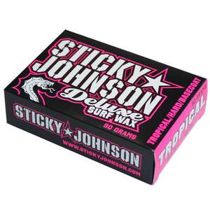 Polishes Waxes: Sticky Johnson Deluxe Surf Wax – Tropical