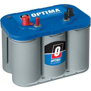 Batteries Accessories: Optima Bluetop AGM Marine Boat - Deep Cycle Battery OPTD34M