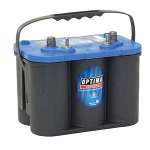 Optima Bluetop AGM Marine Boat Start Battery 34M
