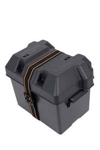 Batteries Accessories: Attwood Seaguard Battery Box - Large with Strap