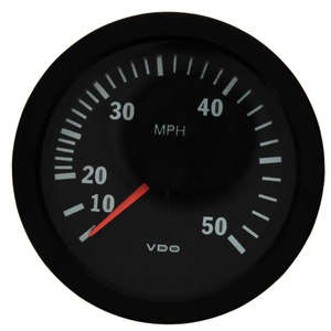 Outboard Accessories: VDO - Speed Gauge in MPH