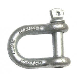 D-Shackle - 12mm - NZS5467 Compliant - 2500kg