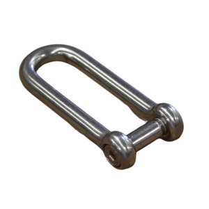 Long D Shackle 8mm with Allen Key Countersunk Pin