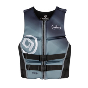 Life Jackets: O'Brien Men's V-Back Vest - Grey