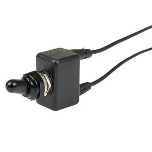 Navigation Interior: BEP SPST PVC Coated Toggle Switch with Wire Leads - Off/On