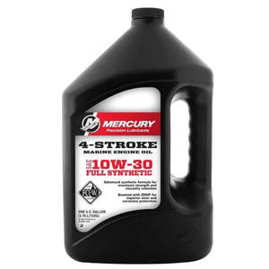 Oil Lube Grease: SAE 10W-30 Full Synthetic 4-Stroke Marine Engine Oil