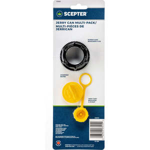 Tote Tanks Fititngs Fuel Treatment: Scepter Jerry Can Multi 3 Piece Pack 03583